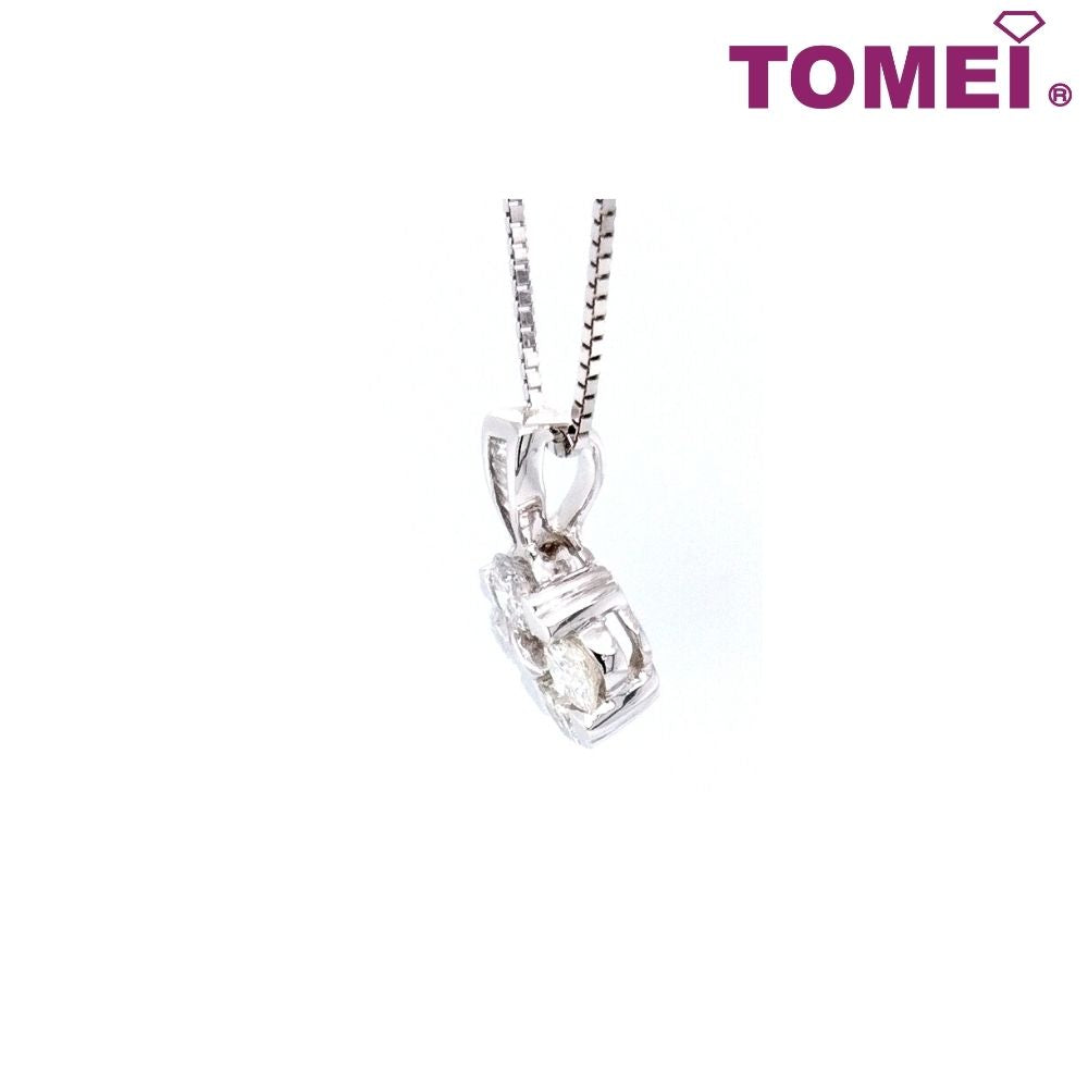 TOMEI Scintilla of Spellbinding Effulgence Pendant, Diamond White Gold 750 (DP0101255)