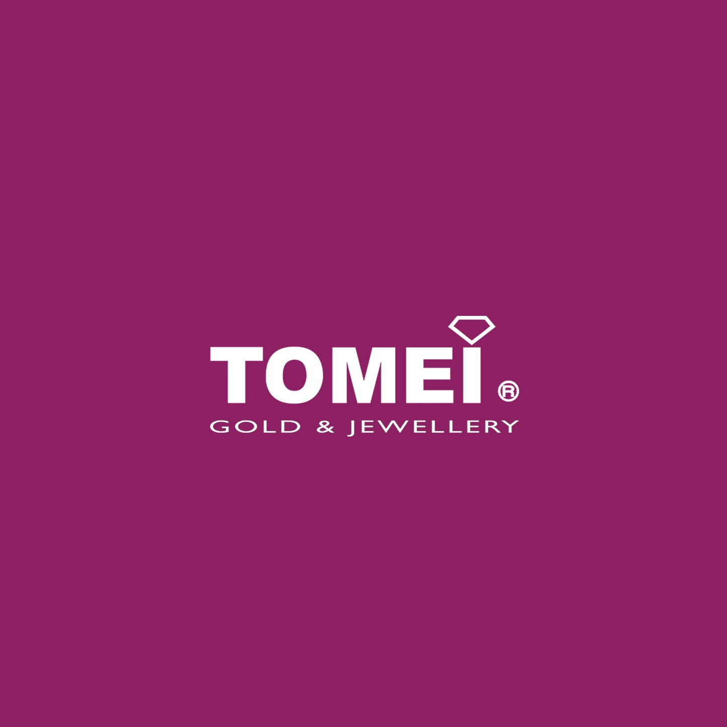 TOMEI Earrings of Hearts with Diamantes, Diamond White Gold 585 (E1172)