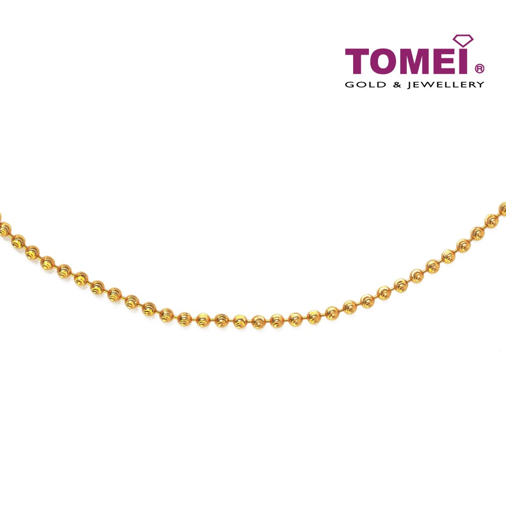 TOMEI Golden Sensations Chain Necklace, Yellow Gold 916