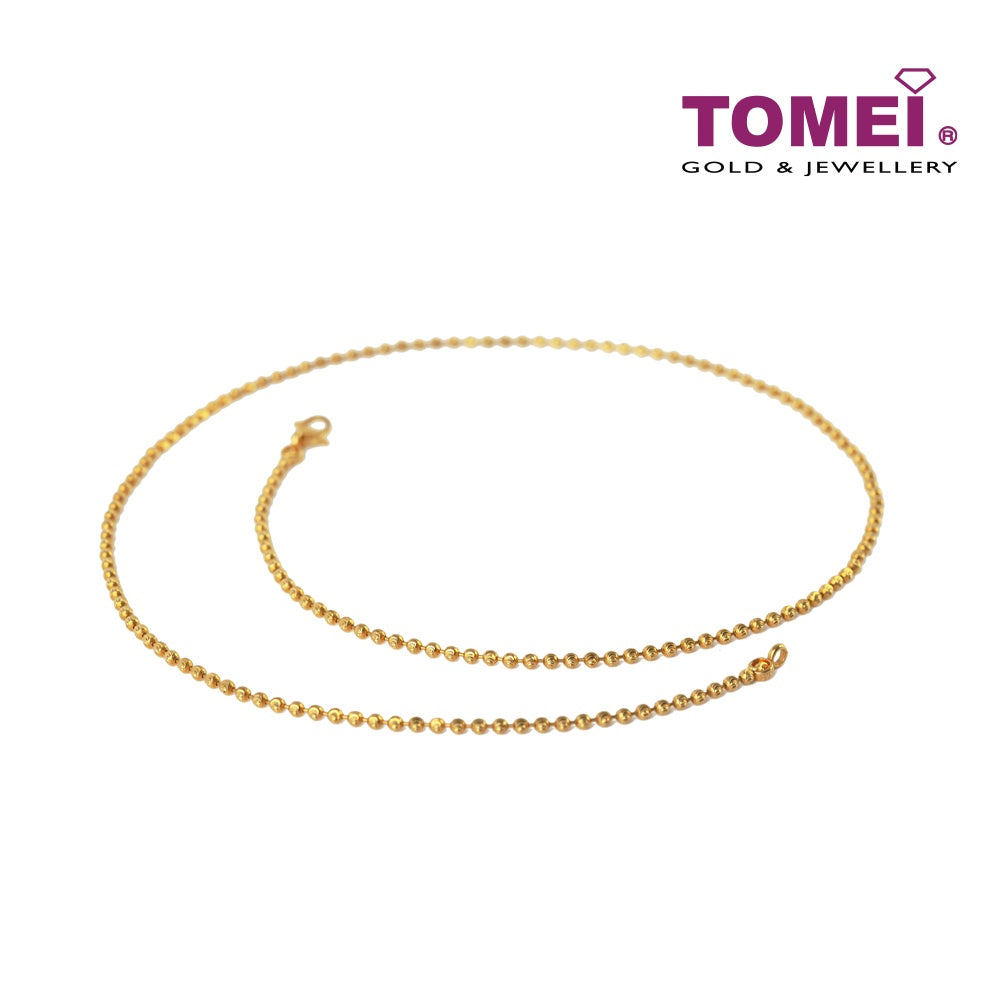 TOMEI Golden Sensations Chain Necklace, Yellow Gold 916