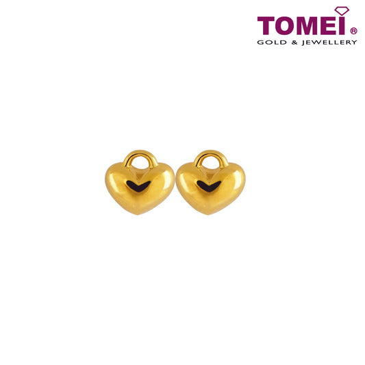 F??te with Love and Joy Earrings | Tomei Yellow Gold 916