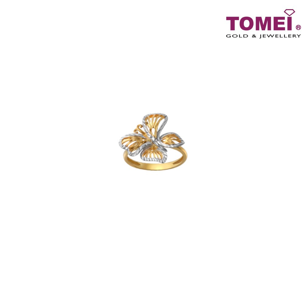 TOMEI Prima Aviana Ring, Yellow Gold 916 (9O-YG0696R-2C)