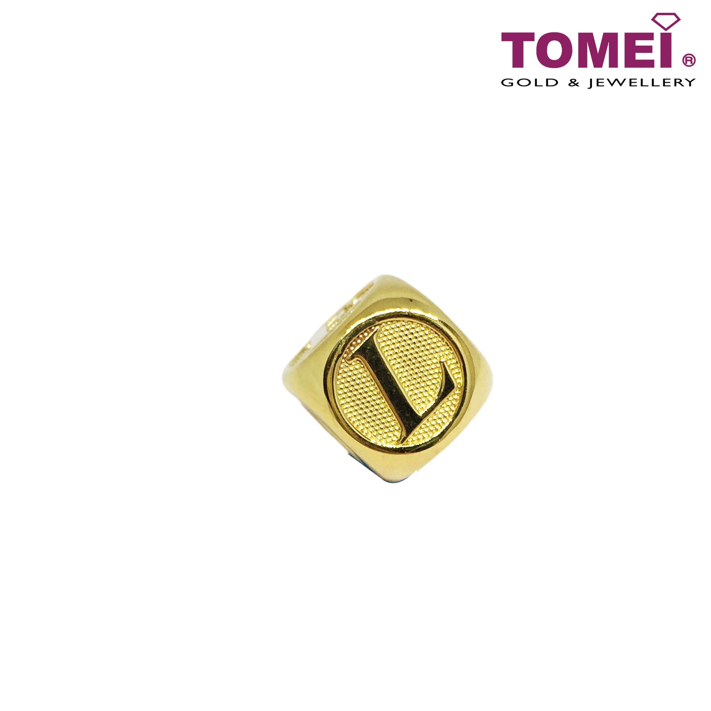 TOMEI [Online Exclusive] Love Dice Charm | Yellow Gold 916