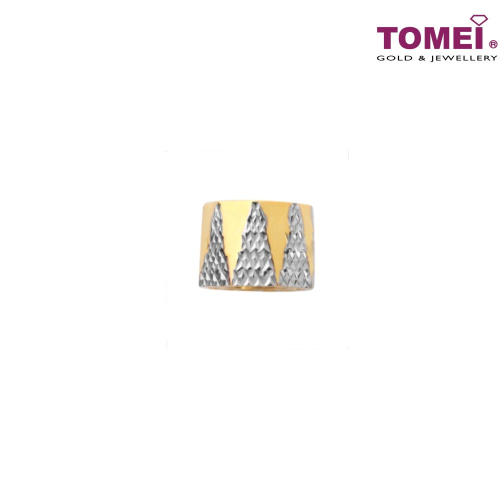 TOMEI Splendent in Symmetry Charm , Yellow Gold 916 (TM-YG0871P-2C)