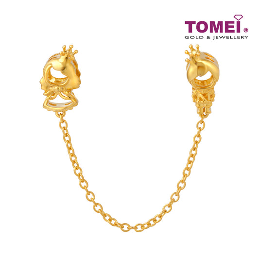 TOMEI Prince & Princess Charm, Yellow Gold 916
