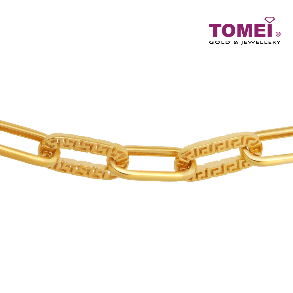 TOMEI Blissful Collection Sinki Bracelet, Yellow Gold 916