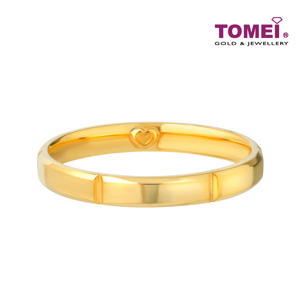 TOMEI Forever Love Couple Rings (For Him), Yellow Gold 916