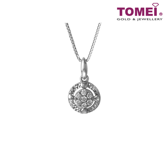 Diamond Pendant | Winter Grace Collection | Tomei White Gold 750 (18K) (P6125)