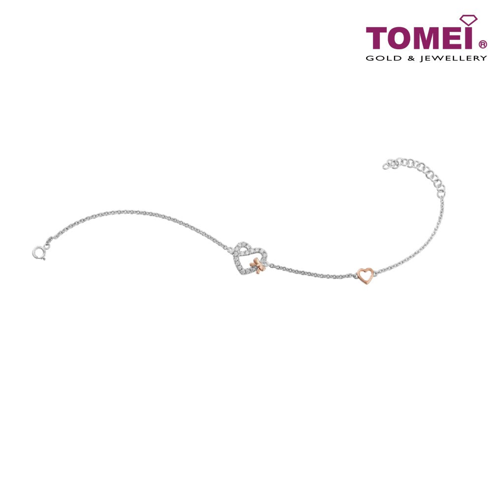TOMEI Bonds of Grace Bracelet, Diamond White Gold 585 (B1108)