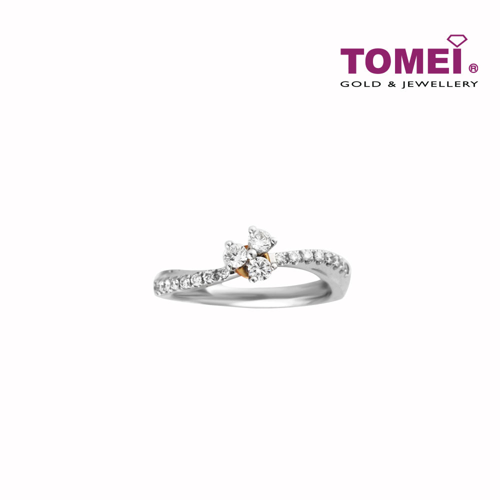 TOMEI Ring, Diamond White Gold 750 (DO0125296)