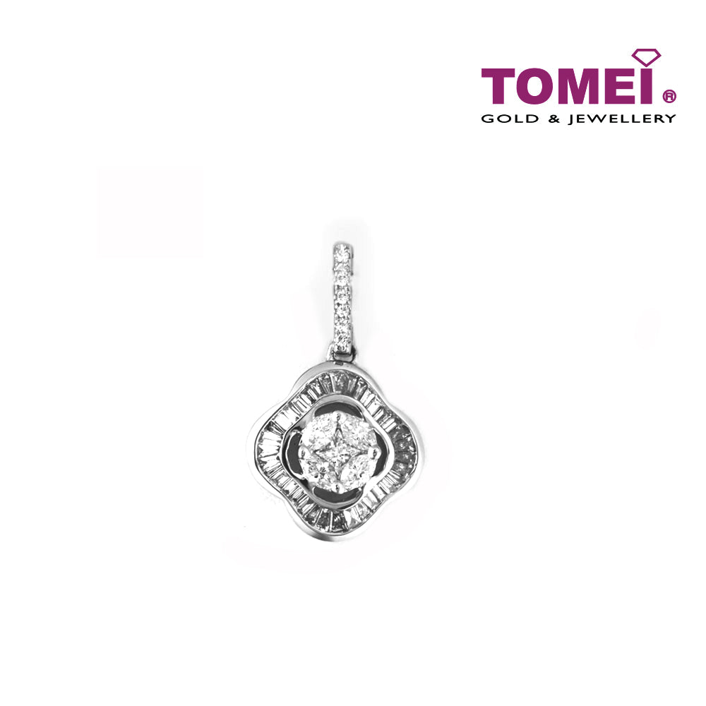 TOMEI Pendant, Diamond White Gold 750 (Z2141P)