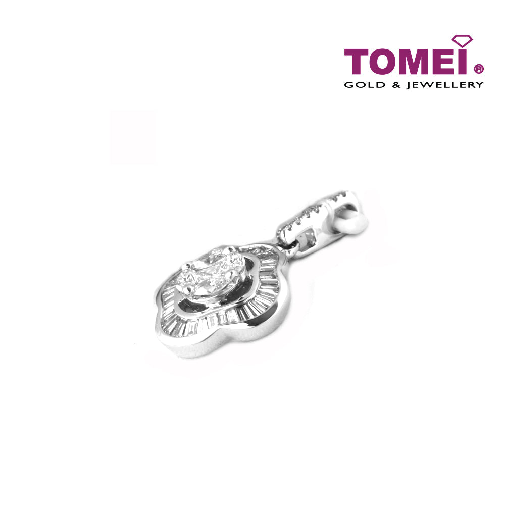 TOMEI Pendant, Diamond White Gold 750 (Z2141P)