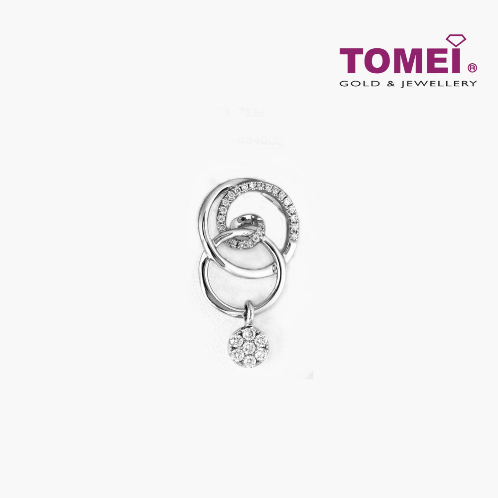 TOMEI Pendant, Diamond White Gold 750 (P4475)