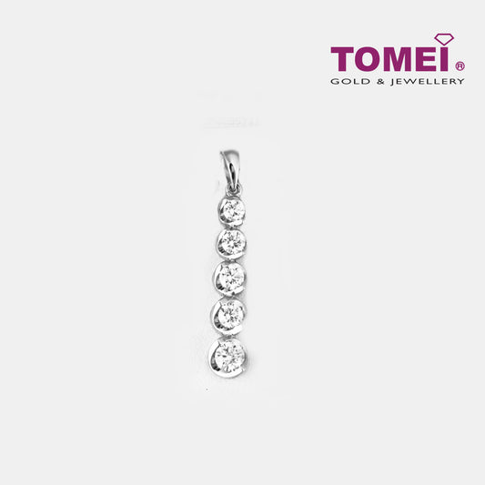TOMEI Pendant, Diamond White Gold 750 (P3059)