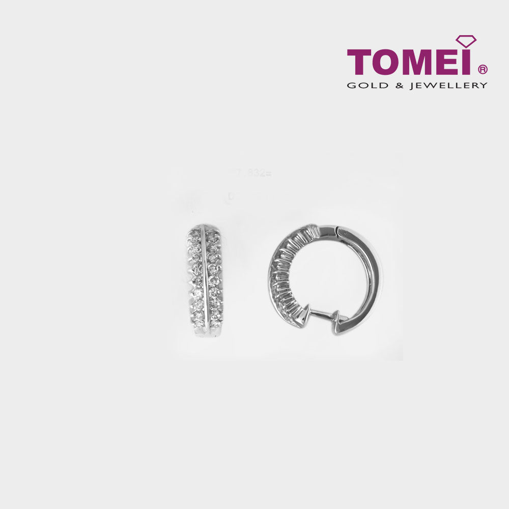 TOMEI Earrings, Diamond White Gold 750 (DQ0054792)