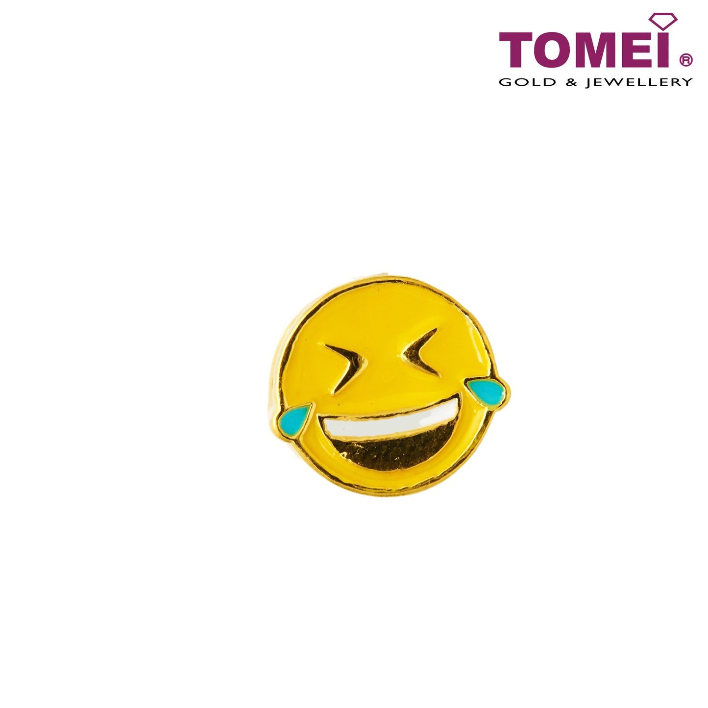 [Online Exclusive][Last Pieces] Love & Laughter Emoji Charm | Tomei Yellow Gold 916 (22K)