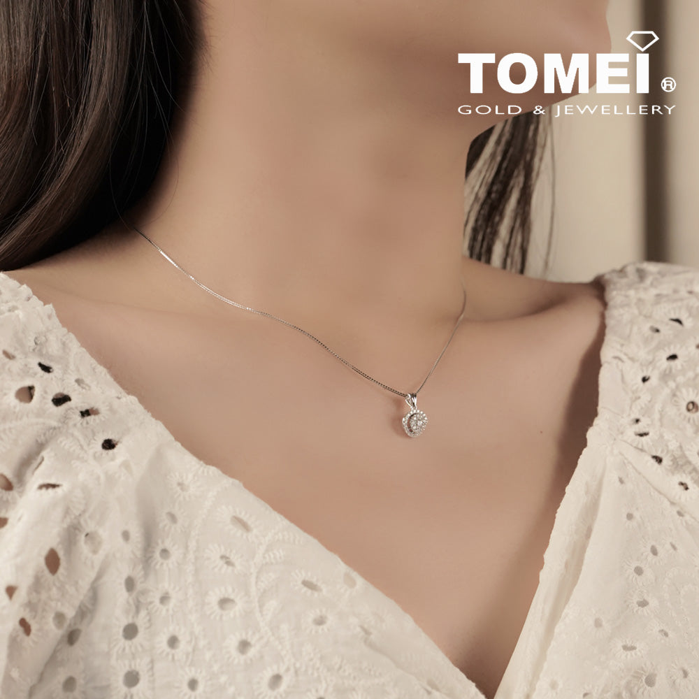 TOMEI Roxanne Pendant, White Gold 750 (P5057)