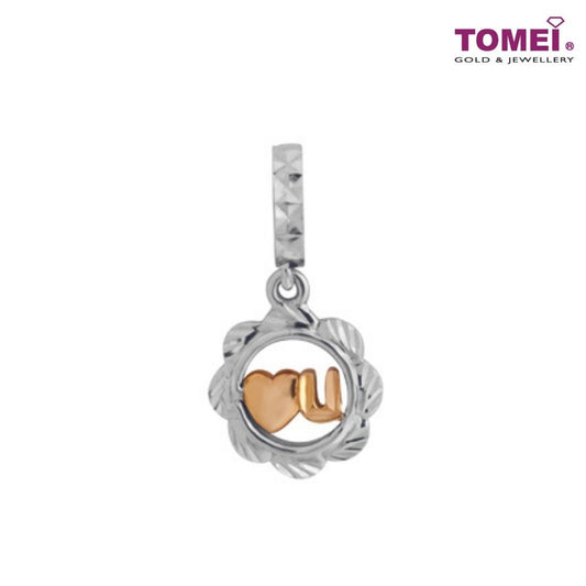 Averment of Love and Romance Charm | Tomei White Gold 585 (14K) (P5520)