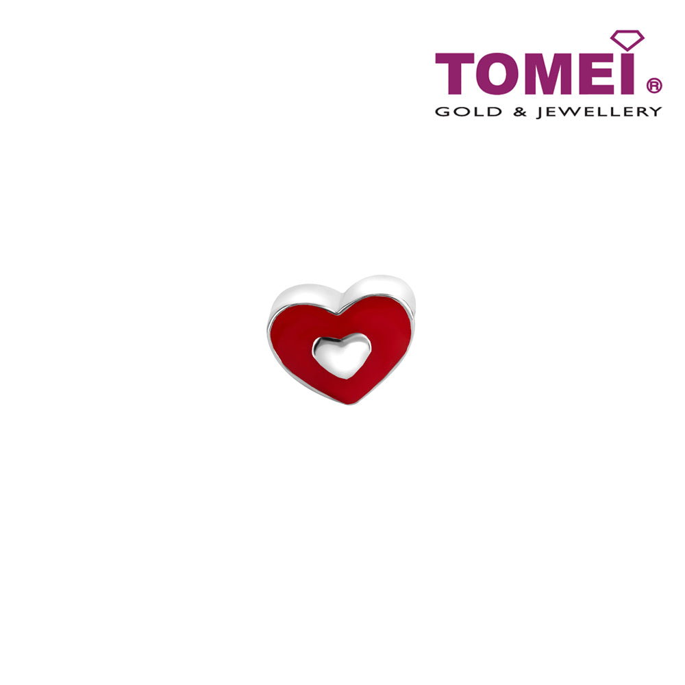 Avouch Your  Eternal Love Charm | Tomei White Gold 585 (14K) (P5711)