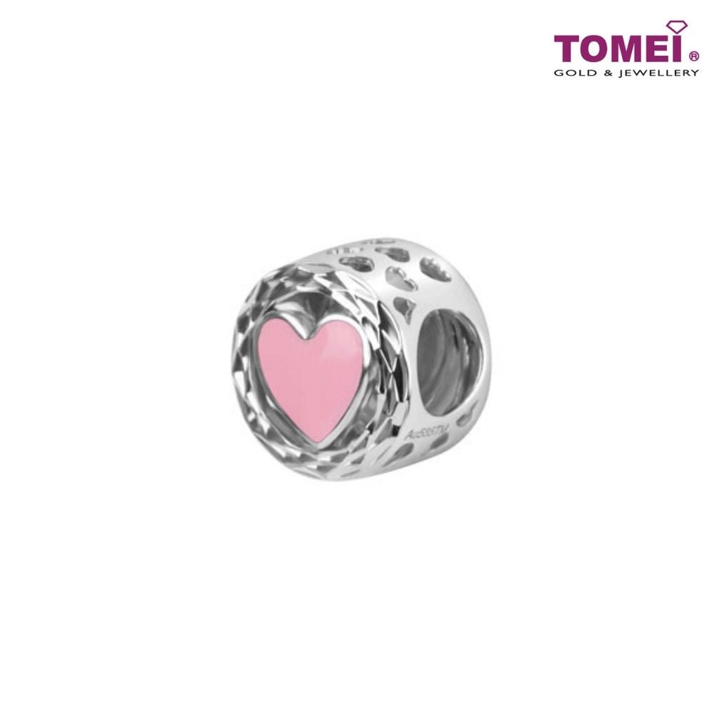 Circularity of Romance Charm | Tomei White Gold 585 (14K) (P5906)