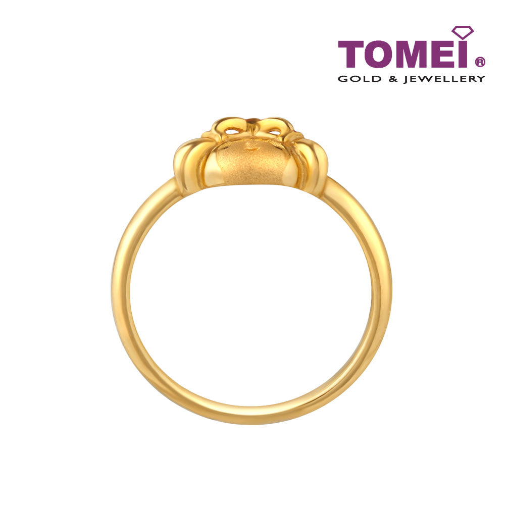 TOMEI x Hello Kitty Open Ring, Yellow Gold 916