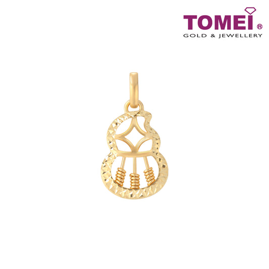 TOMEI Hulu Abacus Pendant, Yellow Gold 916
