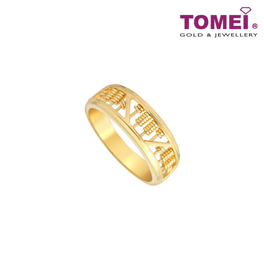 TOMEI Countless Wealth Ring, Yellow Gold 916
