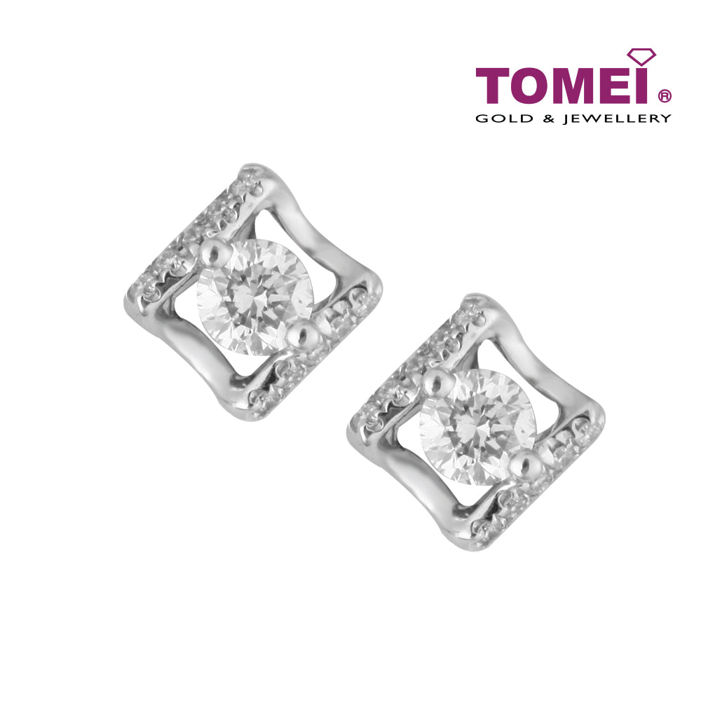 TOMEI Earrings, Diamond White Gold 750 (DQ0054748)