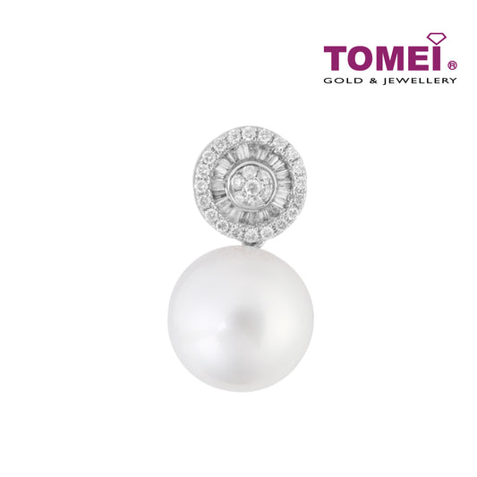 TOMEI Pendant, Diamond Pearl White Gold 750 (PD4873)