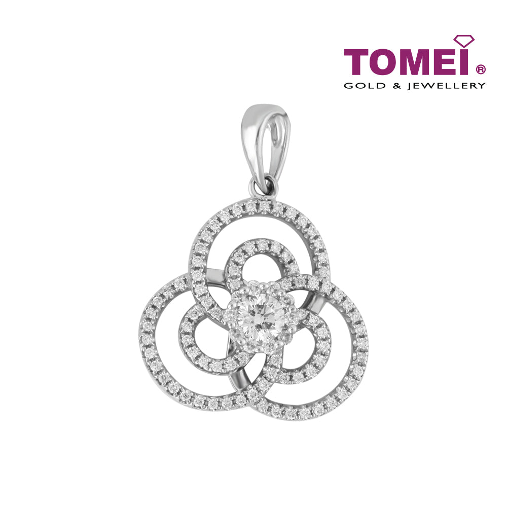 TOMEI Pendant, Diamond White Gold 750 (P5594)