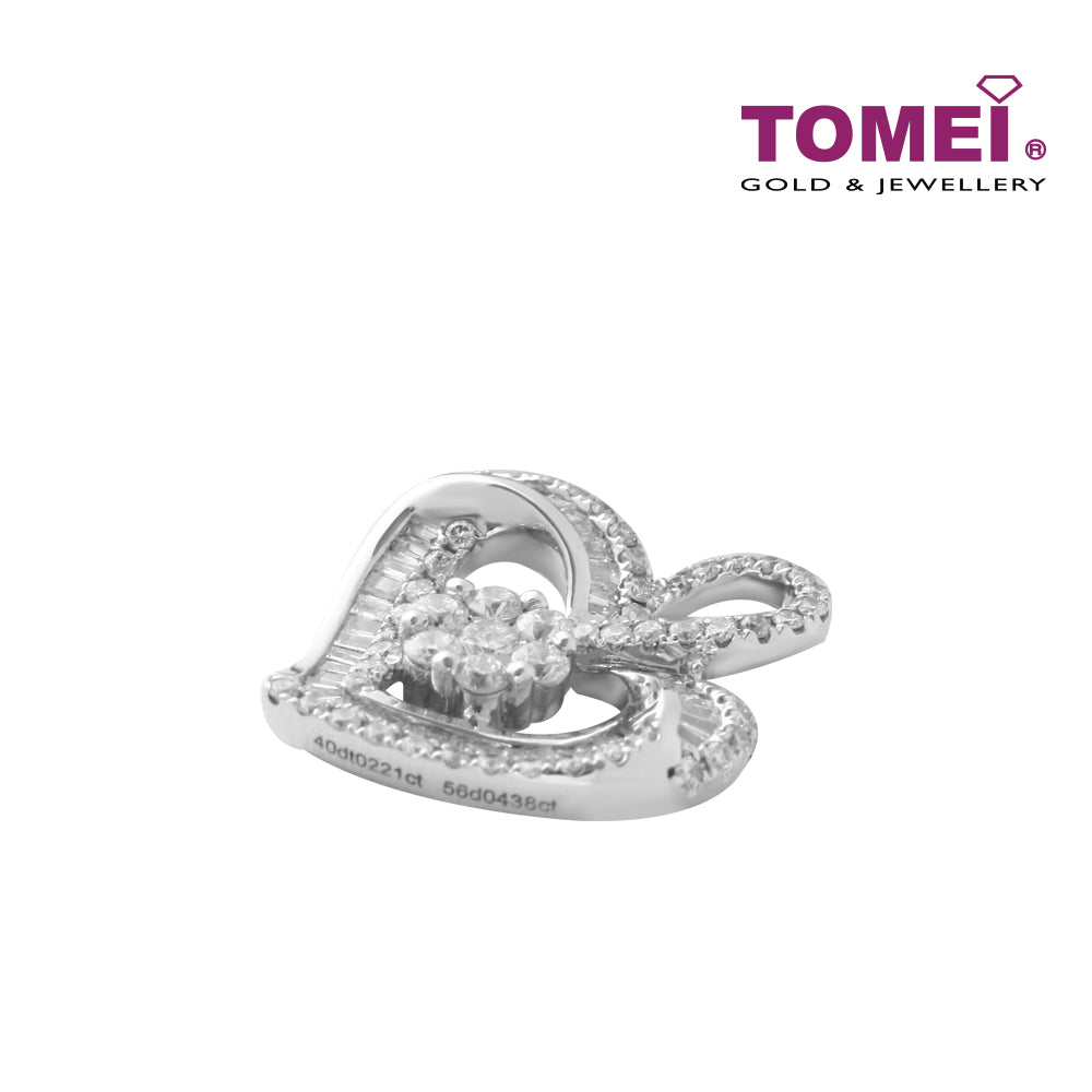 TOMEI Pendant, Diamond White Gold 750 (P4082)
