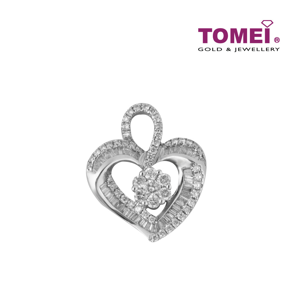 TOMEI Pendant, Diamond White Gold 750 (P4082)