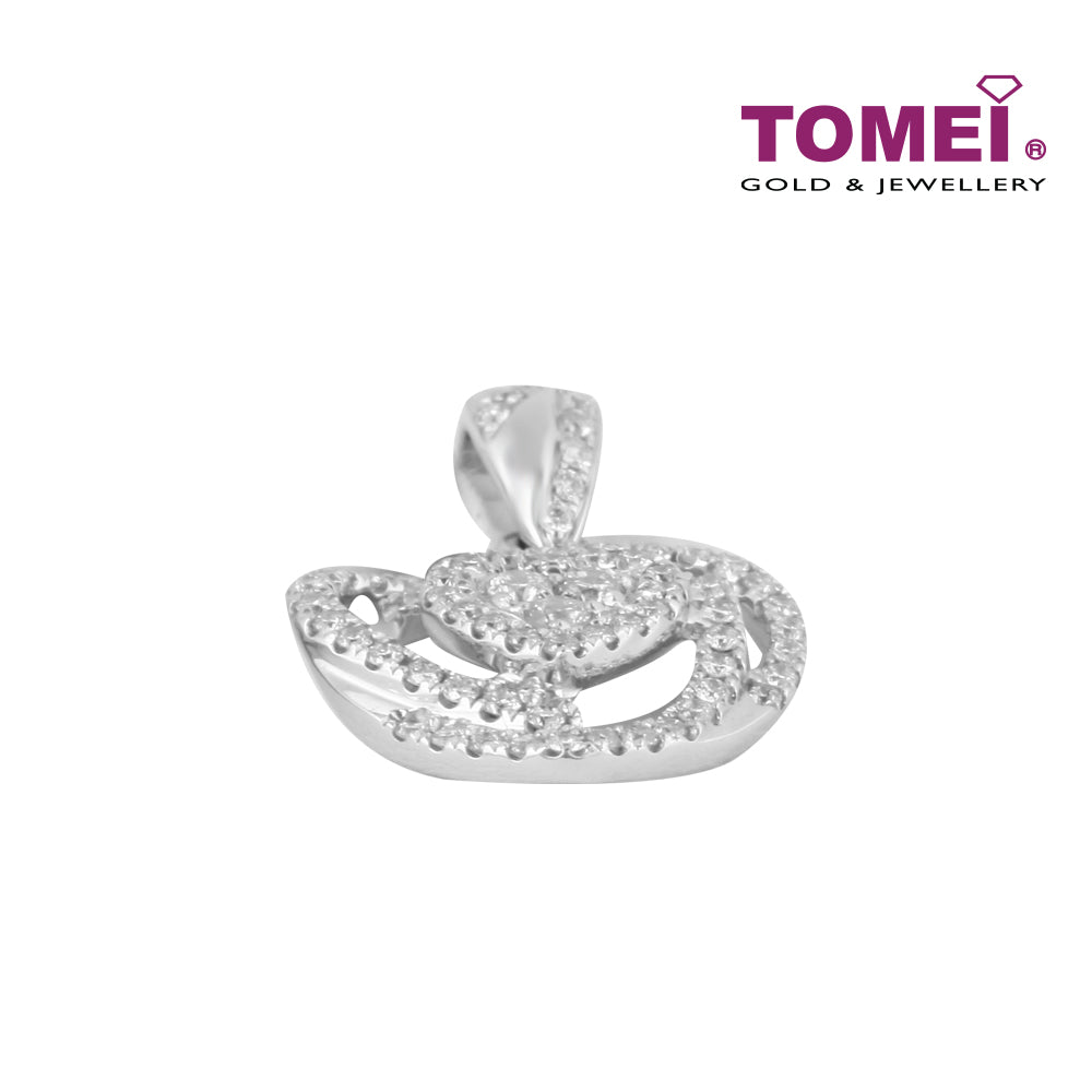 TOMEI Pendant, Diamond White Gold 750 (P5204)