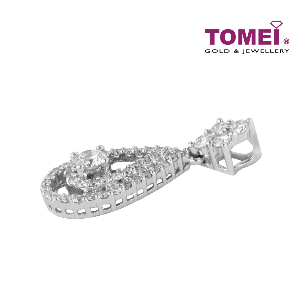 TOMEI Pendant, Diamond White Gold 750 (P4926)