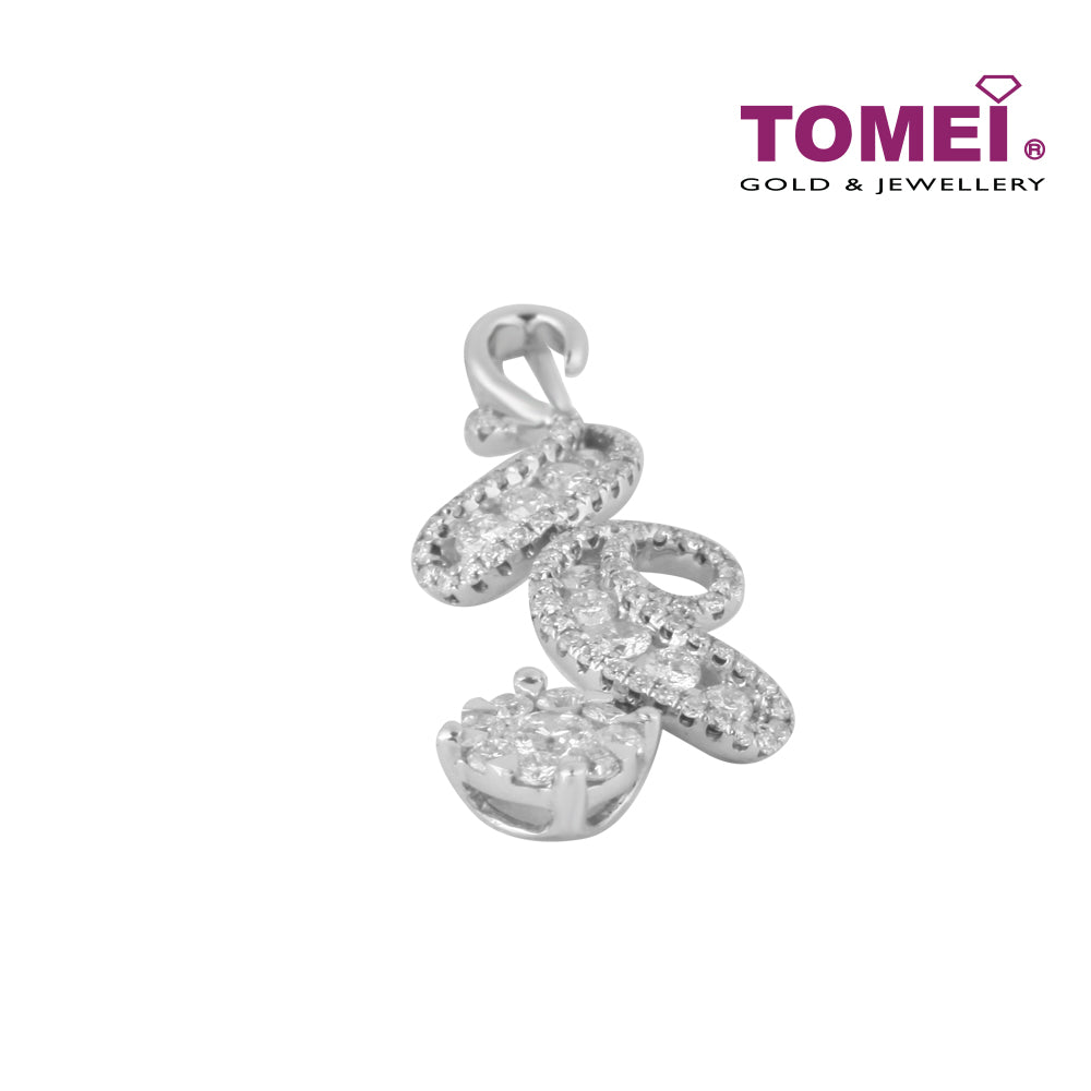TOMEI Pendant, Diamond White Gold 750 (PD10440)