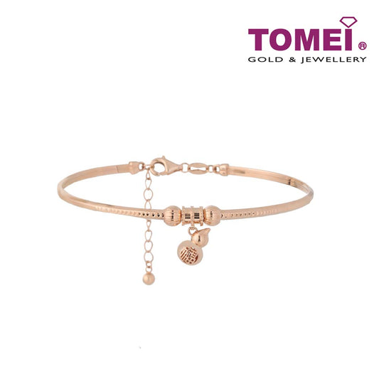 TOMEI Rouge Collection Hulu Bangle I Rose Gold 750 (18K)