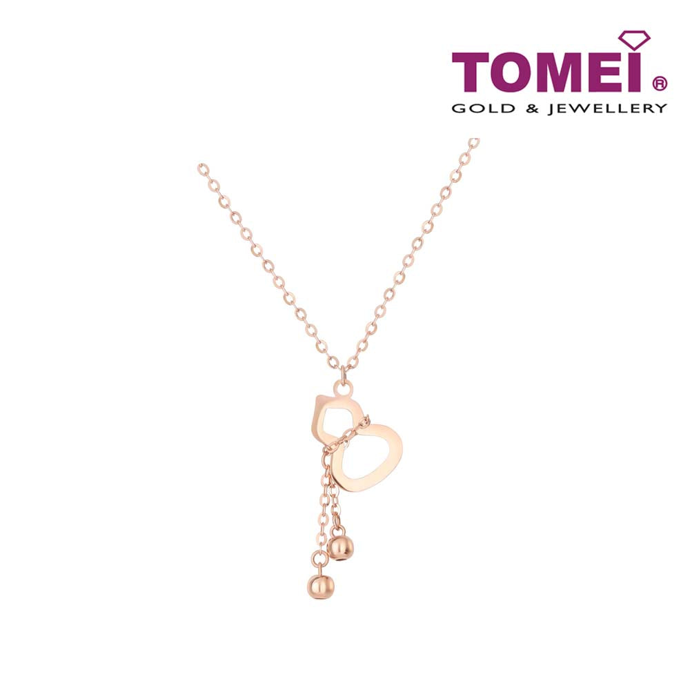 TOMEI Rouge Collection Hulu Necklace I Rose Gold 750 (18K)