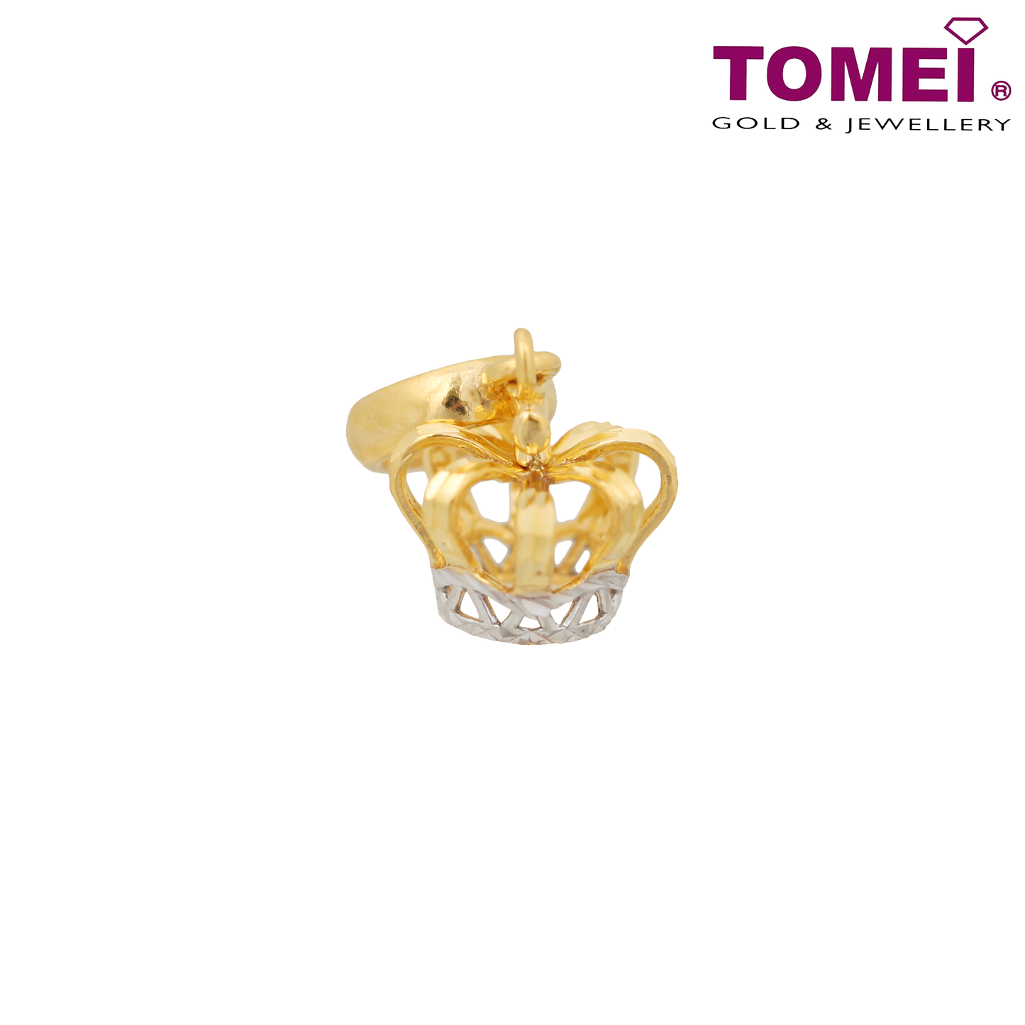 TOMEI Crown Pendant | Yellow Gold 916 (22K)