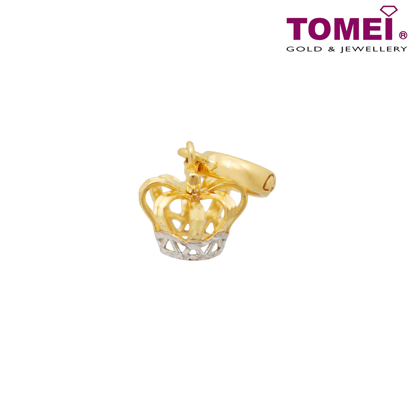 TOMEI Crown Pendant | Yellow Gold 916 (22K)