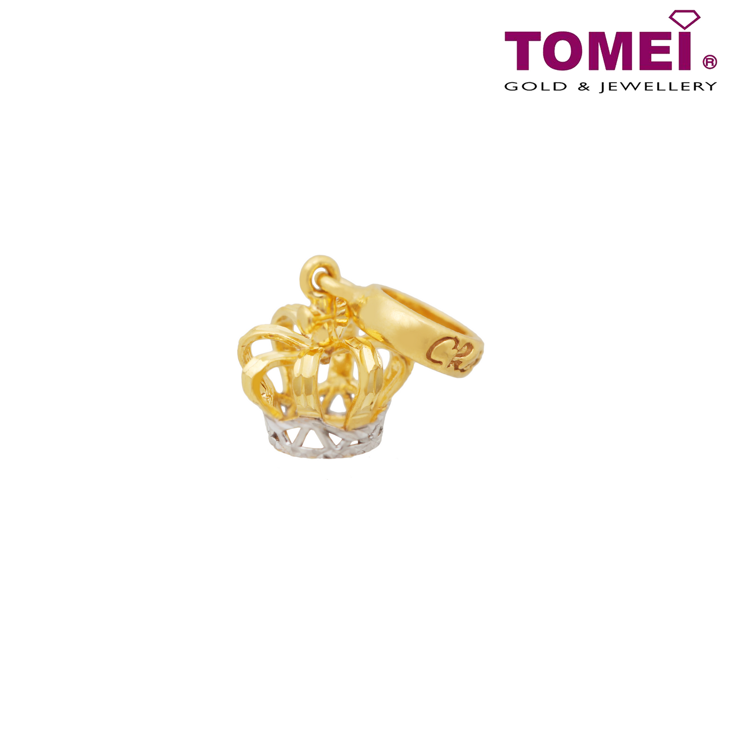 TOMEI Crown Pendant | Yellow Gold 916 (22K)