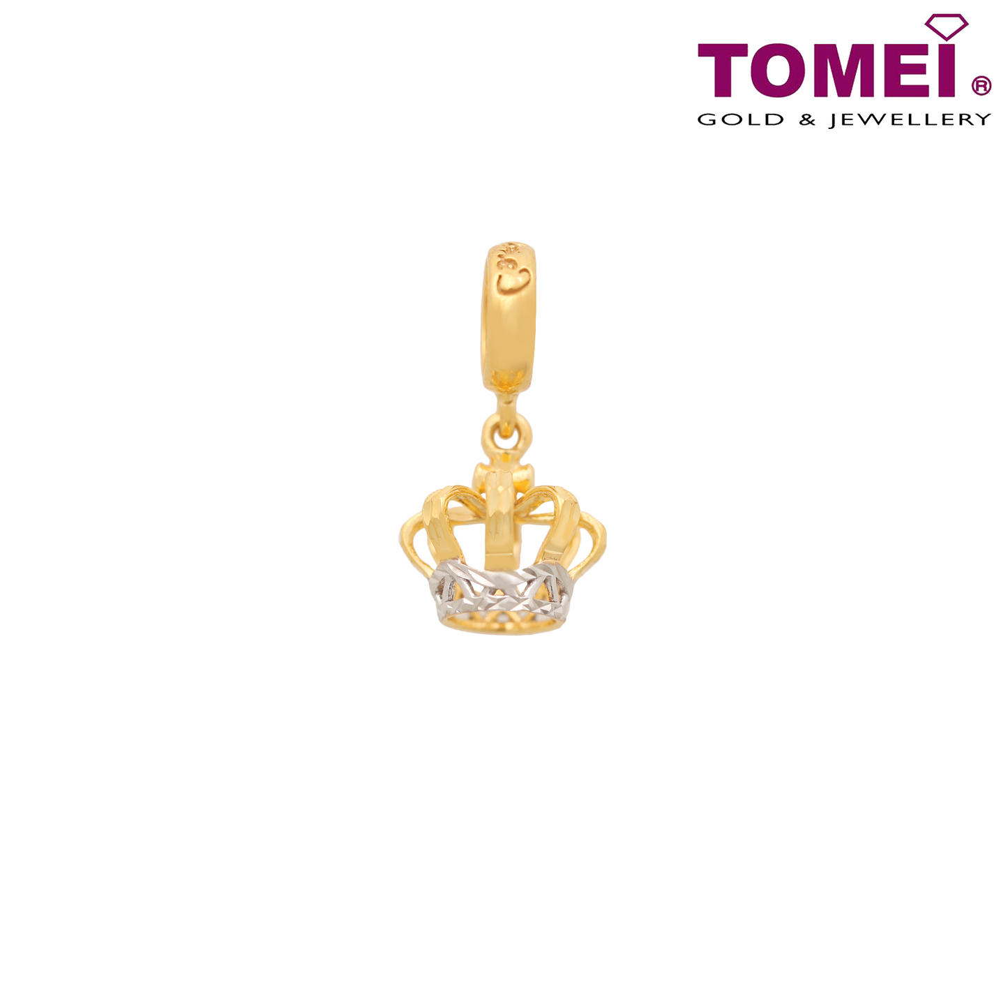 TOMEI Crown Pendant | Yellow Gold 916 (22K)