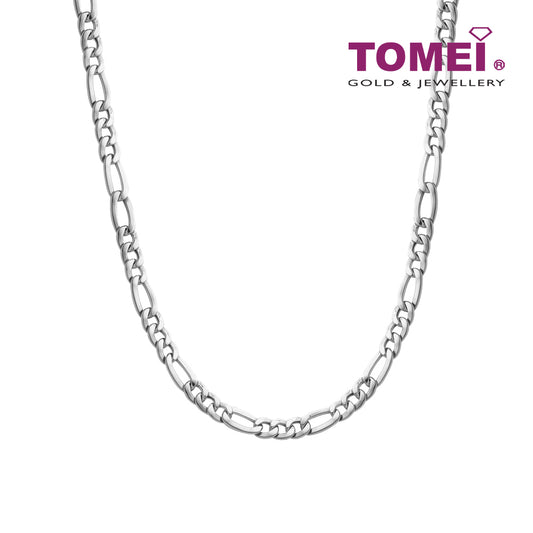 TOMEI Necklace (Unisex), White Gold 750
