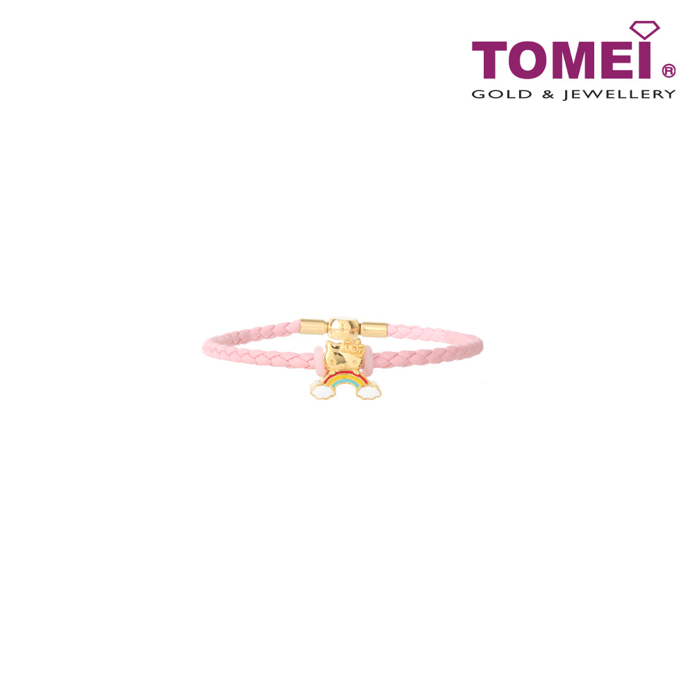 TOMEI x Hello Kitty Rainbow Charm, Yellow Gold 916 (HK-YG0850P-EC-2.89)