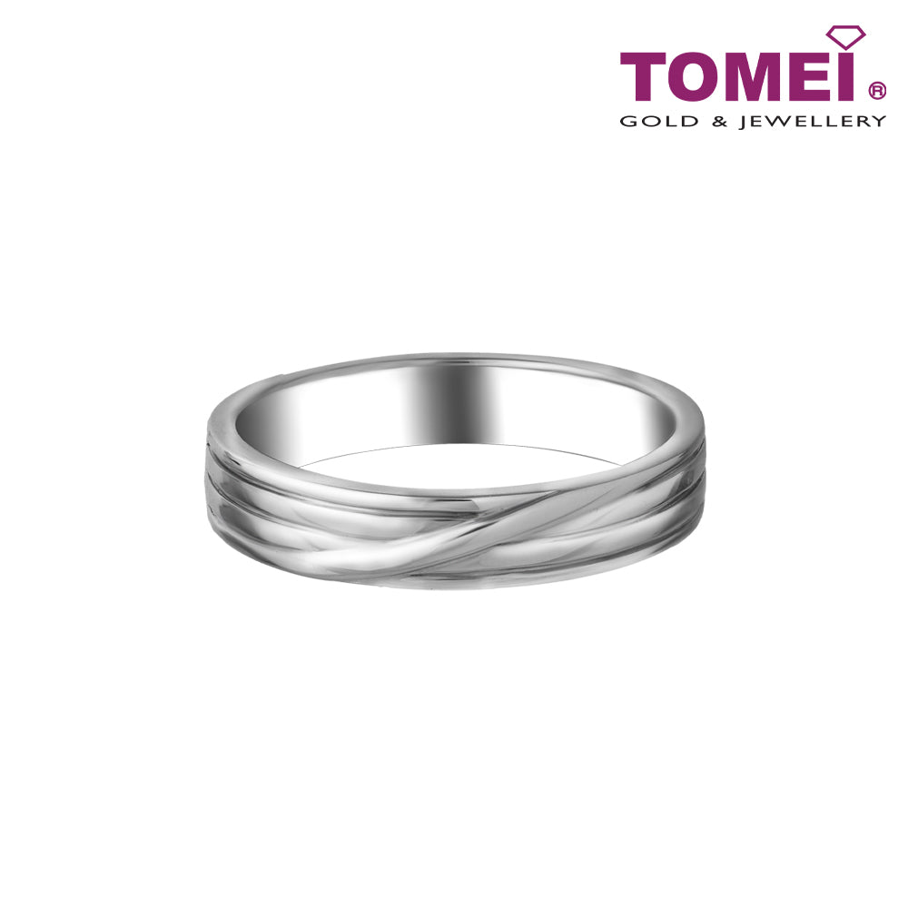 TOMEI Homme Collections, Men's Ring, Silver 925+Palladium