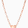1100x762px_9FebWG_0016_2 TOMEI Love Chain Necklace, Rose Gold 585