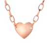 1100x762px_9FebWG_0017_2_VX3HON12541-R TOMEI Love Chain Necklace, Rose Gold 585