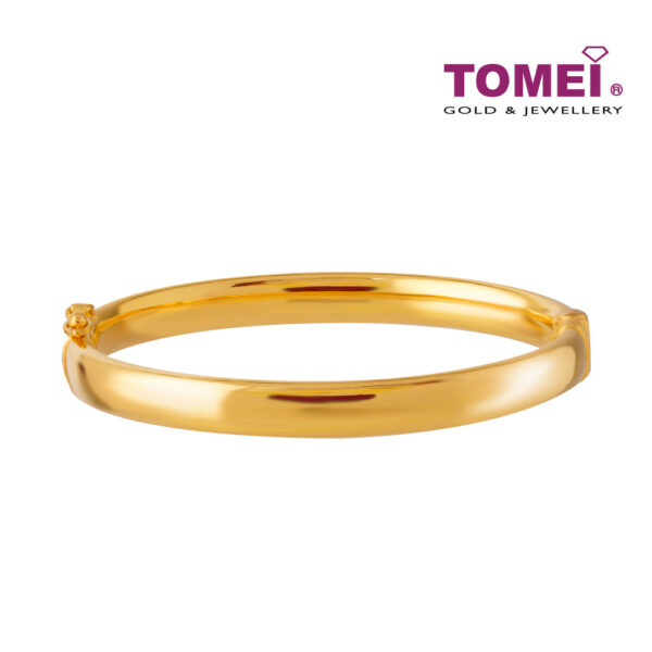 1000px_0009s_0001_9L-BK1620-1C TOMEI Bangle, Yellow Gold 916 (9L-BK1620-1C)