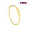 1000px_24July_0017_9L-BK1641-1C TOMEI Minimalist Joint Bangle, Yellow Gold 916