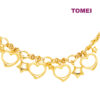 1000x1000_0012s_0001_Layer15 TOMEI Lusso Italia Love Bracelet, Yellow Gold 916