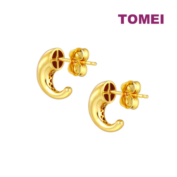 1000x1000_18July_0038_XFUE0217-1C TOMEI Lusso Italia Mini Trunk Earrings, Yellow Gold 916